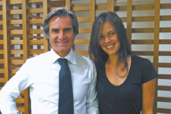 Iconic tennis beauty Ana Ivanovic and Julien Farel