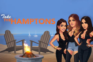 The Hamptons on the Kim Kardashian: Hollywood Game