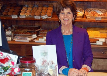 Kathleen King at Tate's Bake Shop