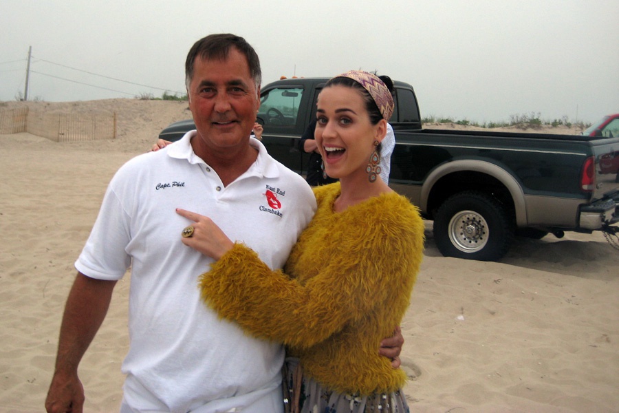 Katy Perry and Captain Phil