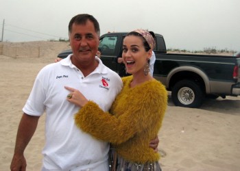 Katy Perry and Captain Phil