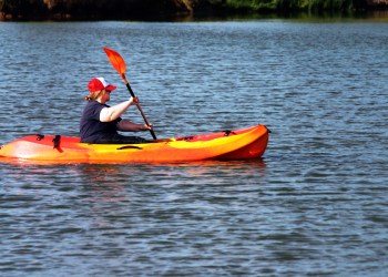 Sheltered Islander goes kayaking!