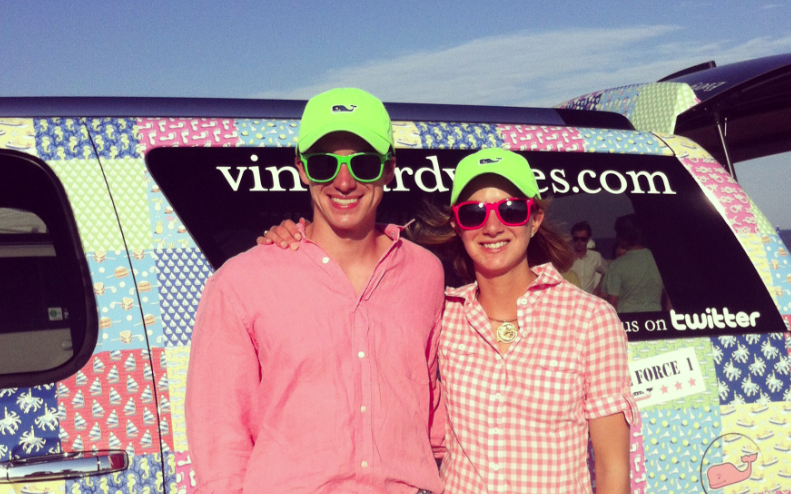 At the Vineyard Vines Cornhole Tourney