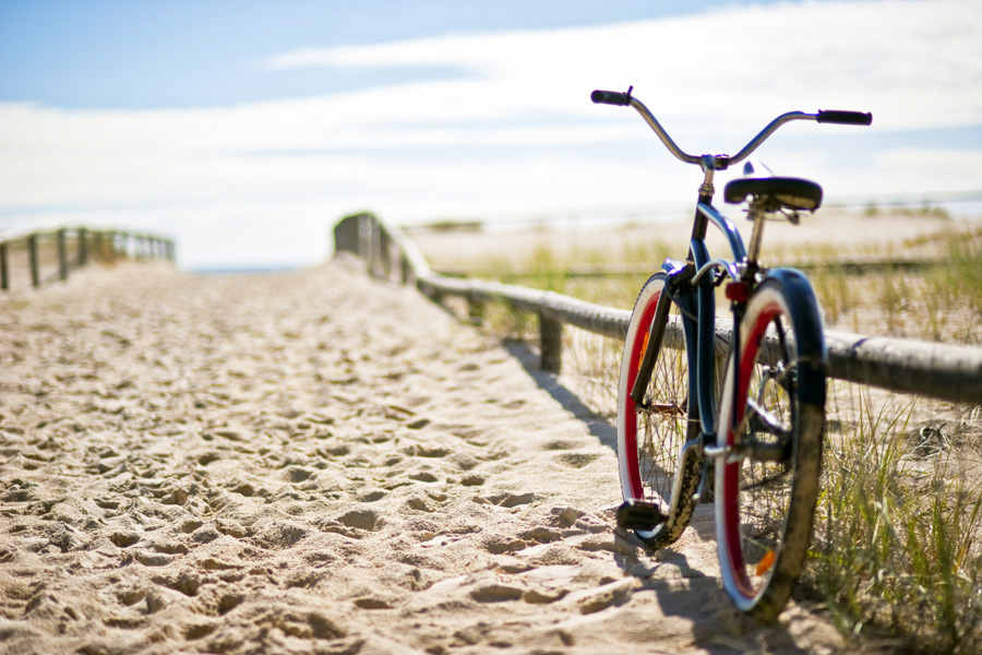 Bike at the beach