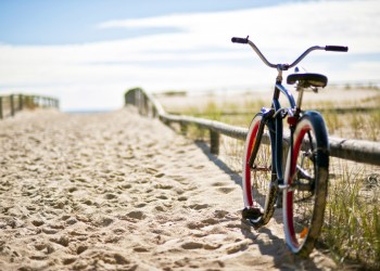 Bike at the beach