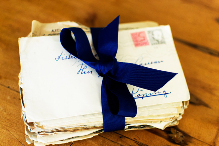 Hand-written letters become keepsakes