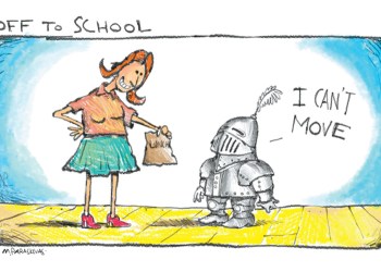 Kids today Cartoon by Mickey Paraskevas