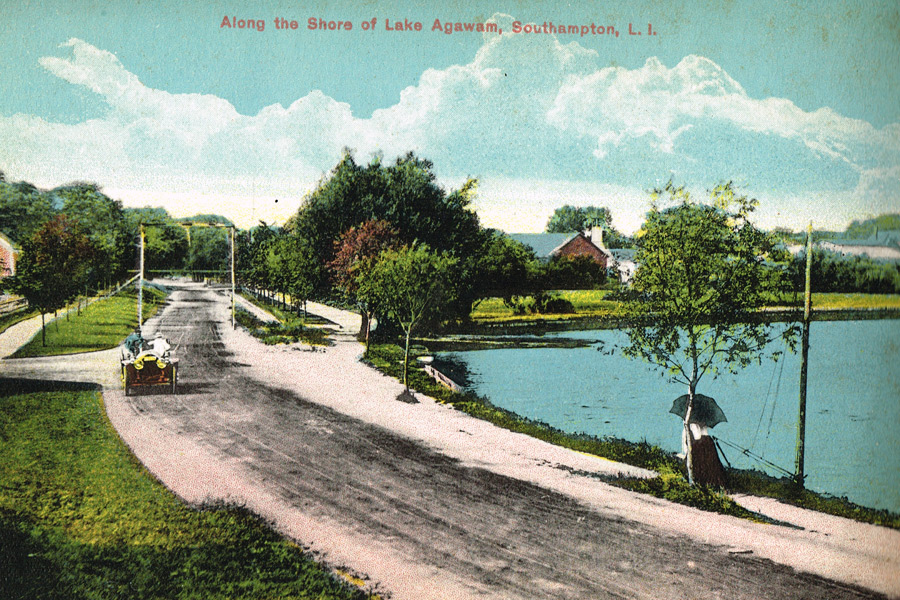 The Agawam Park neighborhood nearly a century ago. Pyrrhus Concer’s house can be seen at the far left.