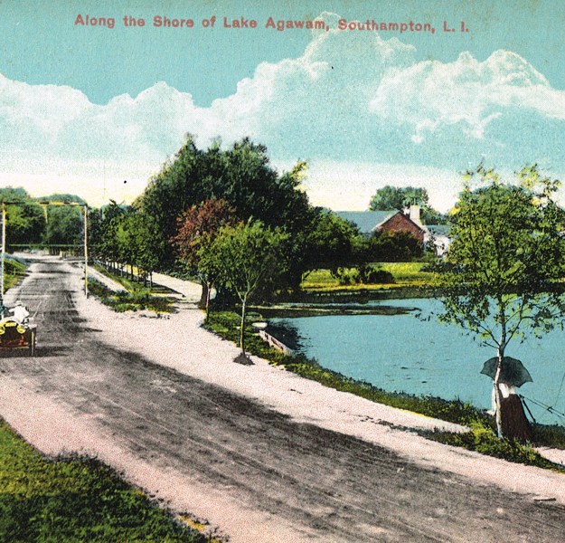 The Agawam Park neighborhood nearly a century ago. Pyrrhus Concer’s house can be seen at the far left.