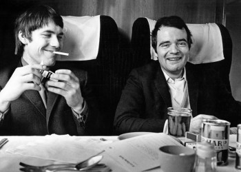 Chris Stamp, left, in Lambert & Stamp