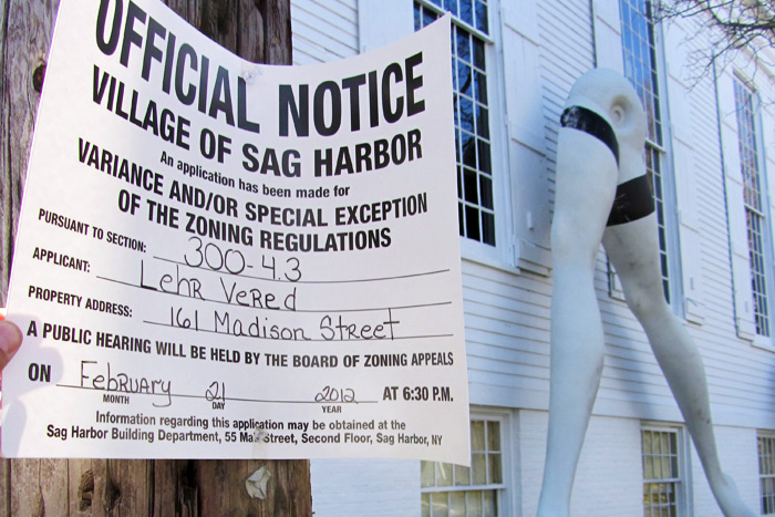 Larry Rivers' "Legs" are cited in Sag Harbor