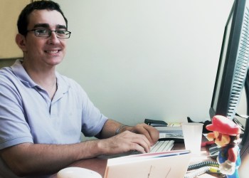 Happy teen Barry Delson said his mom helped him pass history this term.