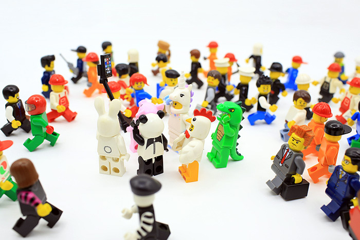 Lego Minifigures. Check out Lego Club at CMEE this weekend!
