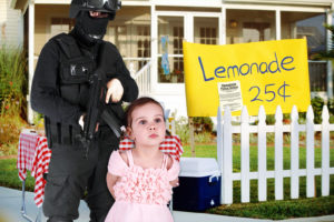 Lemonade stands are still illegal in Montauk