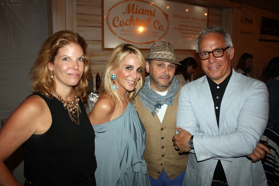 Leslie Wolfson, Alison Brod, Scott Feldman and chef George Zakarian