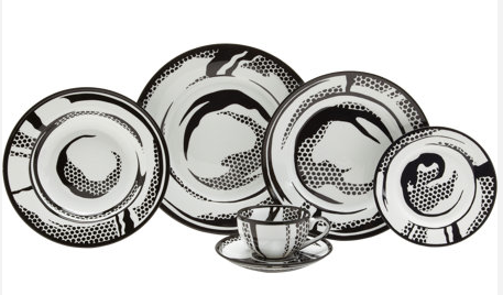 Lichtenstein Dinnerware at Barney's