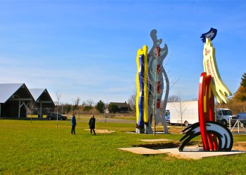 Roy Lichtenstein Tokyo Brushstrokes Parrish Art Museum in Water Mill