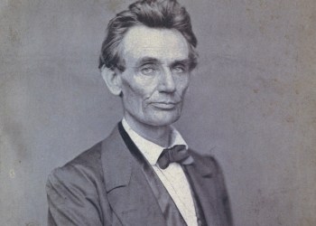 Abraham Lincoln in 1860.
