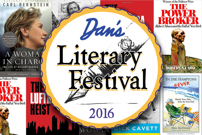 Meet legendary authors at the Dan's Papers Literary Festival!