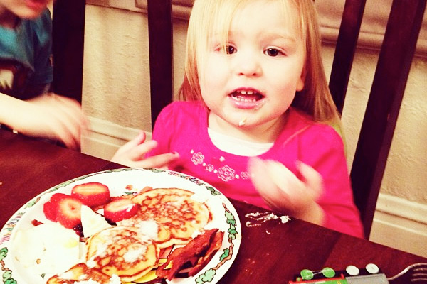 Little Girl at Table