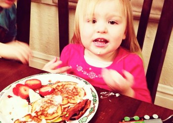 Little Girl at Table