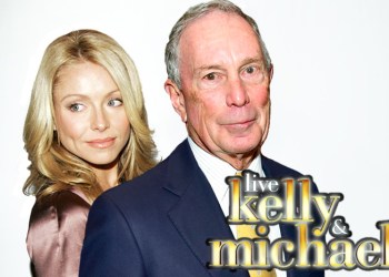Live with Kelly and Michael Bloomberg??