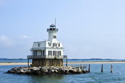 Long Beach Bar 'Bug Light' Lighthouse, photo by Nicholas Chowske