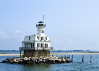 Long Beach Bar 'Bug Light' Lighthouse, photo by Nicholas Chowske