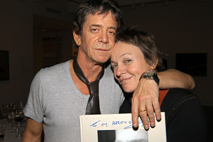 Lou Reed and Laurie Anderson