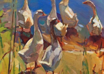 March 10, 2017 Dan's Papers cover art (detail) by Maryann Lucas