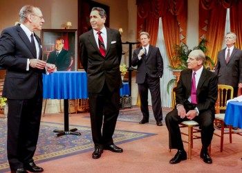 Five Presidents at Bay Street Theater.