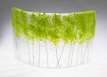 Glass artwork by Mary Milne