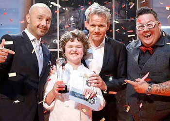 Masterchef Junior winner Alexander in his moment of glory! FOX