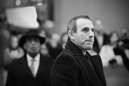 Matt Lauer BnW