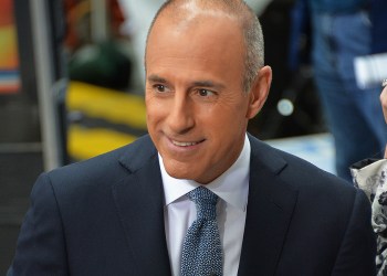 Matt Lauer on NBC's Today show