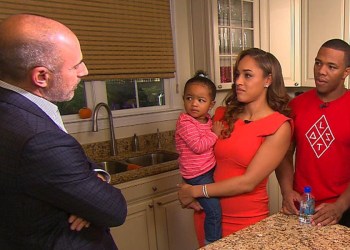 Matt Lauer interviews Ray and Janay Rice