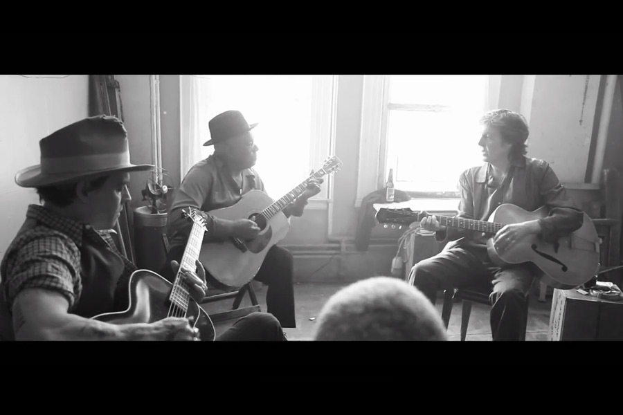 Paul McCartney, Johnny Depp and friends play the blues