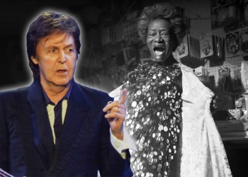 Paul McCartney and a still from his new 