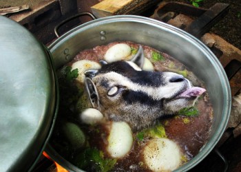 Old Man McGumbus's famous Shelter Island-Style Goat Chowder