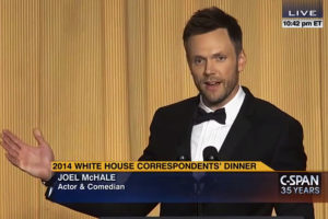 Joel McHale at the 2014 White House Correspondents' Dinner