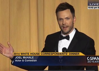 Joel McHale at the 2014 White House Correspondents' Dinner