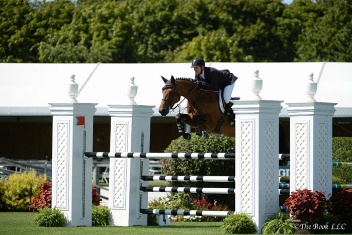 McLain Ward and Tina La Boheme at the Hampton Classic