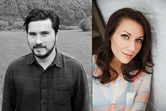 Alex Gilvarry and Melissa Febos will read at the April 25, 2018 Writers Speak