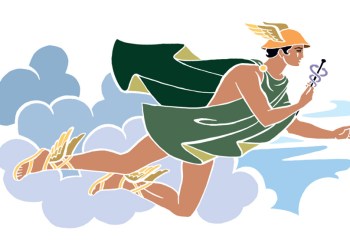 Mercury, or Hermes, the Winged God