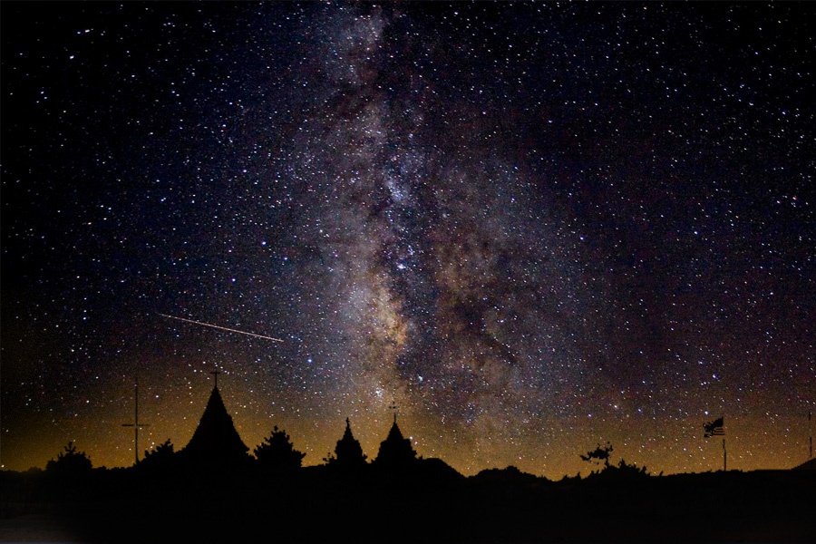 Perseid Meteor Shower Southampton Village Beach