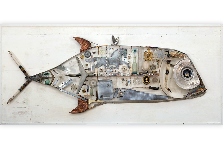 Mica Marder "Untitled" ulua assemblage (2015)