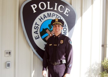 New East Hampton Town Police Chief Michael Sarlo