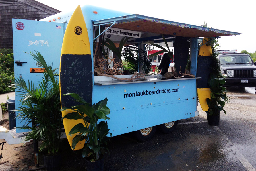 Ditch Plains Beach's new Montauk Boardriders food truck