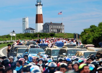 Early in the refugees' exodus out of Montauk