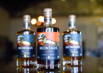 A trio of Montauk Rum